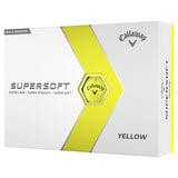 Callaway Supersoft Golf Balls - Yellow