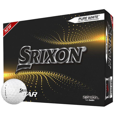 Srixon Z Star Pure White Dozen