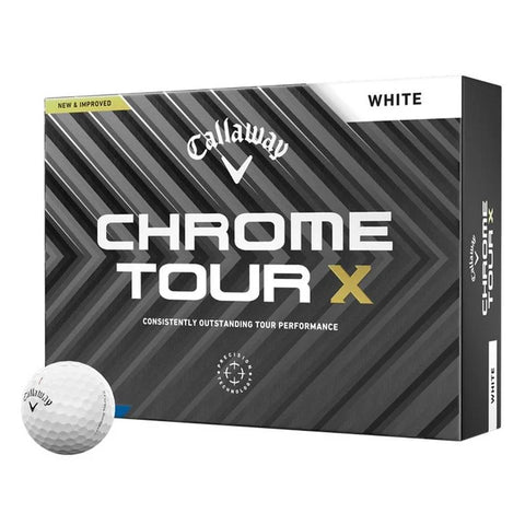 Callaway Chrome TourX Golf Balls