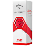 Callaway Supersoft Golf Balls - Red